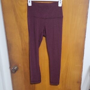 Womens Knee Length Butter Soft Leggings By Yogalicious Size Xs